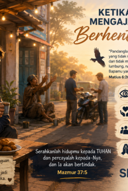Kabar baik hari ini: Tuhan hadir dalam hal-hal sederhana