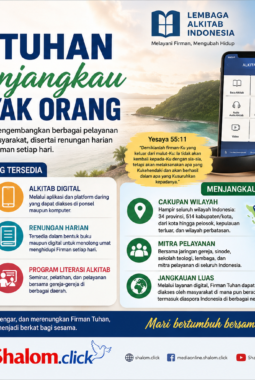 Firman Tuhan terus menjangkau lebih banyak orang