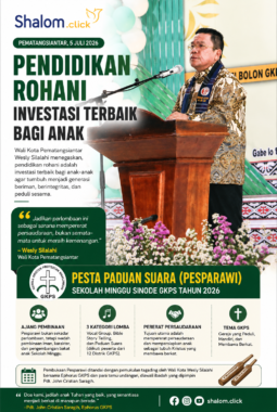 Wesly Silalahi: Pendidikan rohani investasi terbaik bagi anak