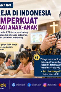 Gereja semakin menguatkan pelayanan bagi anak-anak