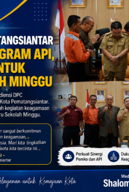 Bangun Kota Toleransi berlandaskan nilai iman, Pemko Pematangsiantar gandeng Asosiasi Pendeta Indonesia