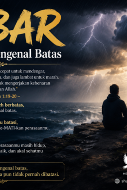 SABAR itu tidak mengenal batas