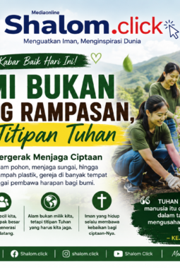 Bumi bukan barang rampasan, tapi titipan Tuhan